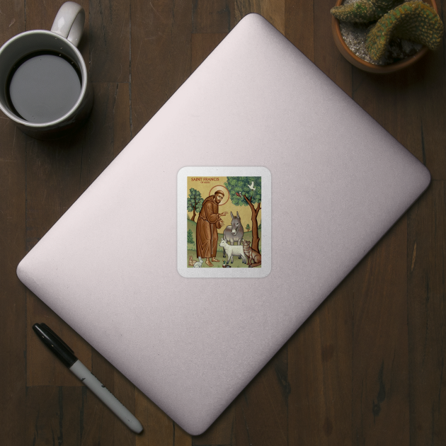 St. Francis of Assisi - Patron Saint of Animals by Naves